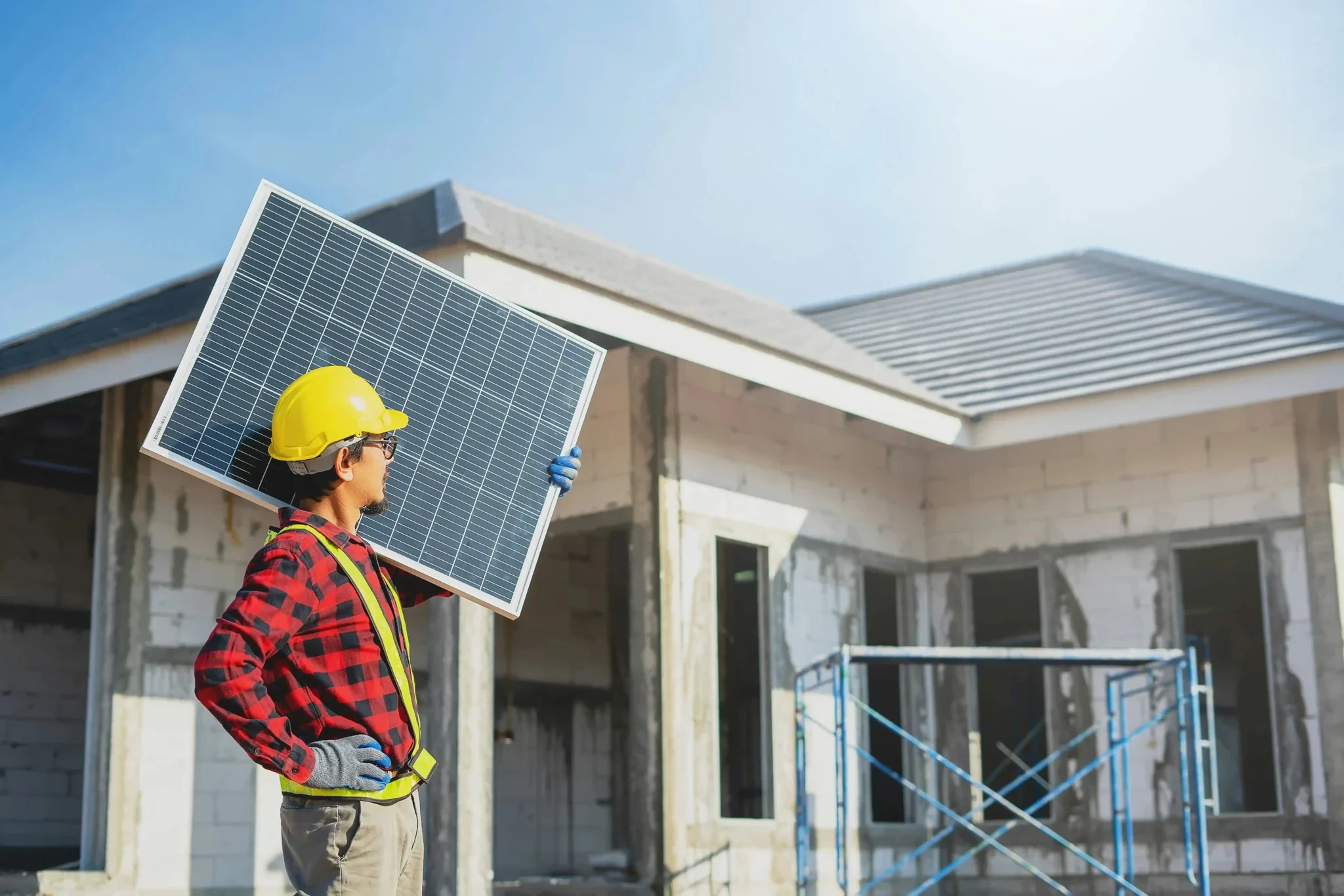 Solar project installation